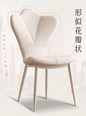 法式奶cx-15547油风餐椅代家凳用轻奢椅子现简约靠背餐椅酒店子网