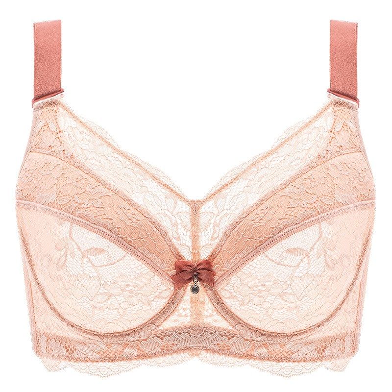 工厂超薄款大胸显小内衣女蕾丝边全罩杯聚拢收副乳透气兔耳朵文胸,女士内衣/男士内衣/家居服,文胸,淘宝优惠券,粉丝福利购,淘宝优惠卷