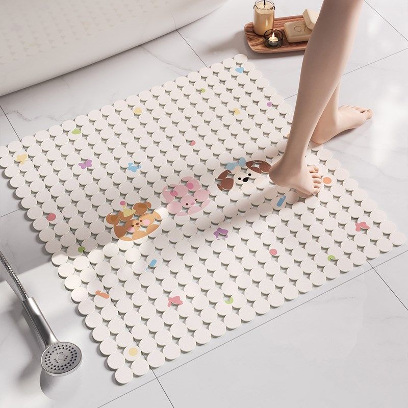 浴室防滑地垫儿童孕妇洗澡吸盘垫卫生间方形淋浴房镂空脚垫防摔垫,居家布艺,家用脚垫,淘宝优惠券,粉丝福利购,淘宝优惠卷