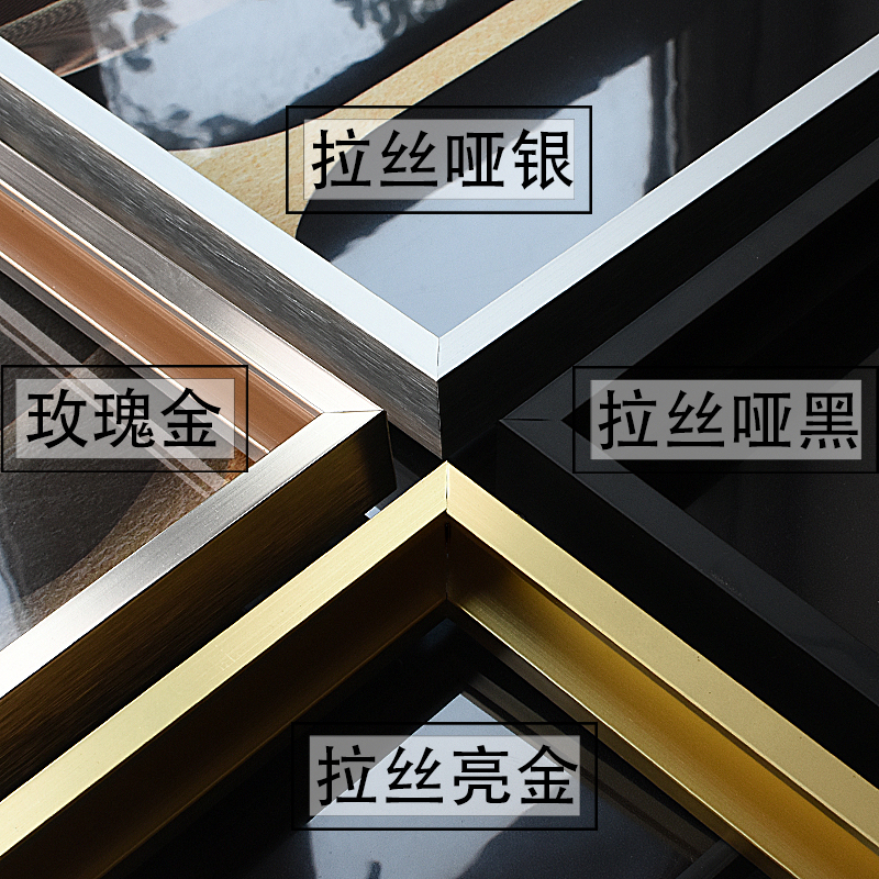新中式玄关背景墙装饰画花鸟植物过道走廊墙上挂画办公室装饰壁画图片