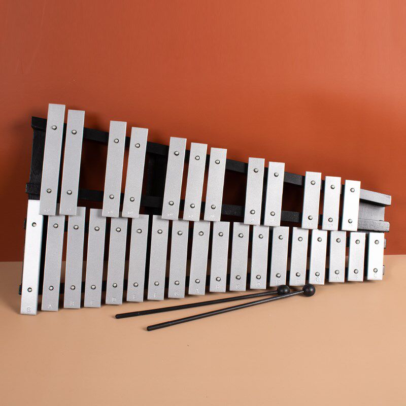 37小钟琴专业30音敲琴打击乐器马林巴琴奥尔M夫铝板琴幼儿园15音