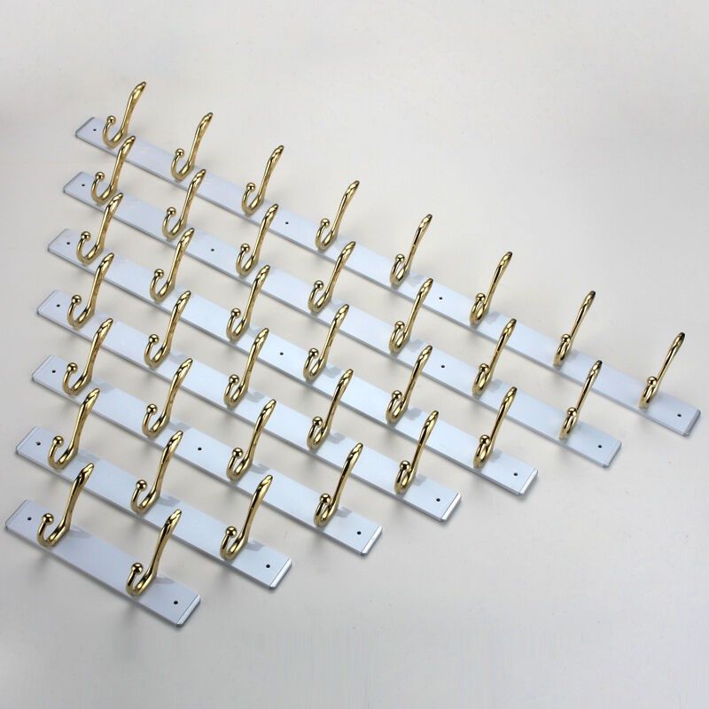 科鲁迪挂钩浴室五金挂件衣柜金色排钩毛巾钩衣帽钩2-3-4-5-6-7-8,家装主材,其它,淘宝优惠券,粉丝福利购,淘宝优惠卷