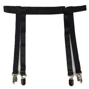 大码 吊袜带金属鸭嘴扣吊带袜过膝长筒丝袜棉袜护膝高筒软靴防滑夹