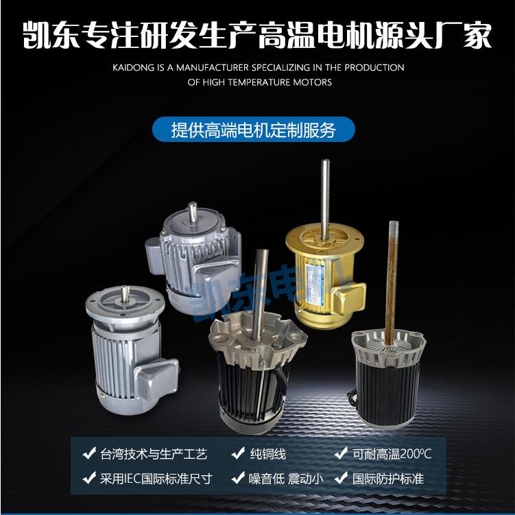 东莞厂家生产台款单相三相回流焊耐高温长轴电机140W 125W2极马达