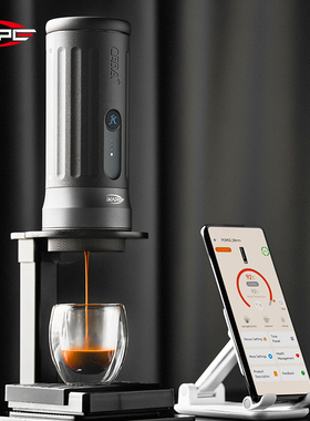 IKAPE咖铂便携式咖啡机KapoK2  小型家用户外意式萃取可加热58mm