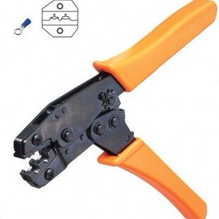 华胜工具 8寸系列预绝缘端子压接钳压线钳