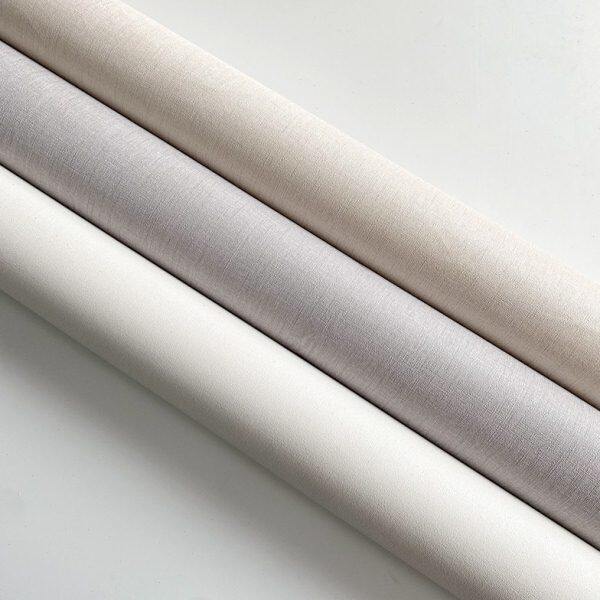 浅灰色简约素色麻布十字纹墙纸 卧室客厅书房酒店 浅色系纯色壁纸