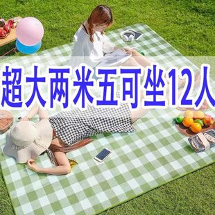 户外地面铺垫公园草地垫子加厚儿童春游野餐垫沙滩垫防水防沙加厚