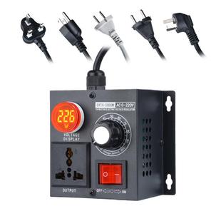 5000W无极调压控器0调速调制427调光温减速22V单相交流调速器开关