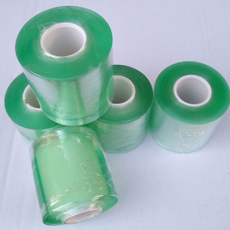 PVC缠绕膜薄管芯6CM电线膜包装膜果树嫁接膜自粘打包膜