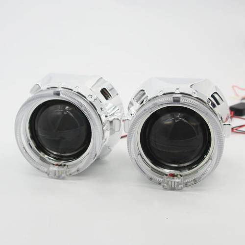 2.5寸精直刚伟世通透镜套装HI氙气灯H2.5伟世W1双光透镜鱼眼STD厂