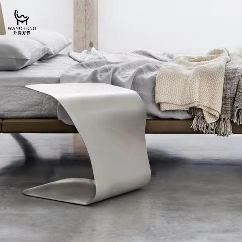 家17用沙发茶几可移动C几型创边边轻奢简约角几现代高级感意小几