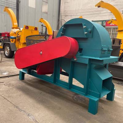 小型移动式木材材木屑机木干屑机湿两园林木粉碎机厂家用直销