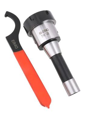 R螺8英制铣刀柄M12E纹7/16高精ER25/R32/R40CDR8DB筒夹刀柄炮塔铣