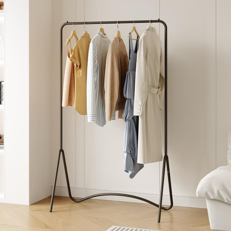 简帽易晾衣架落地折叠阳晒衣服架子卧室用家衣架台宿舍加厚tf-590