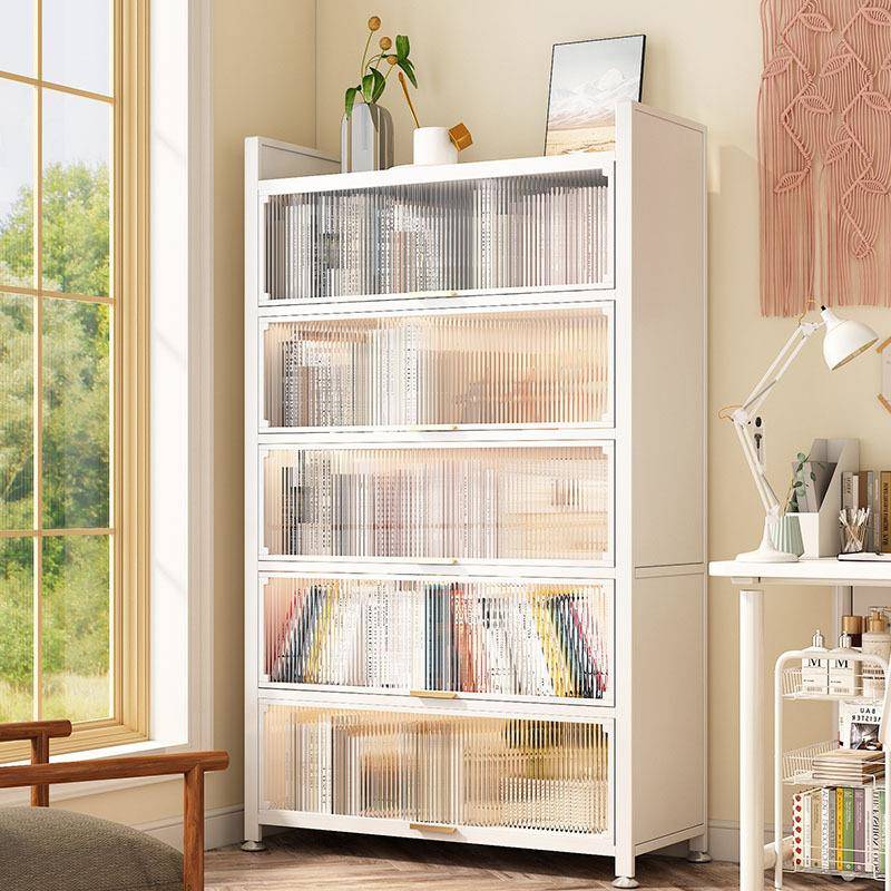 家用钢制上翻门防书柜一尘体磁克吸亚层MXS-G004力学生儿童书房多