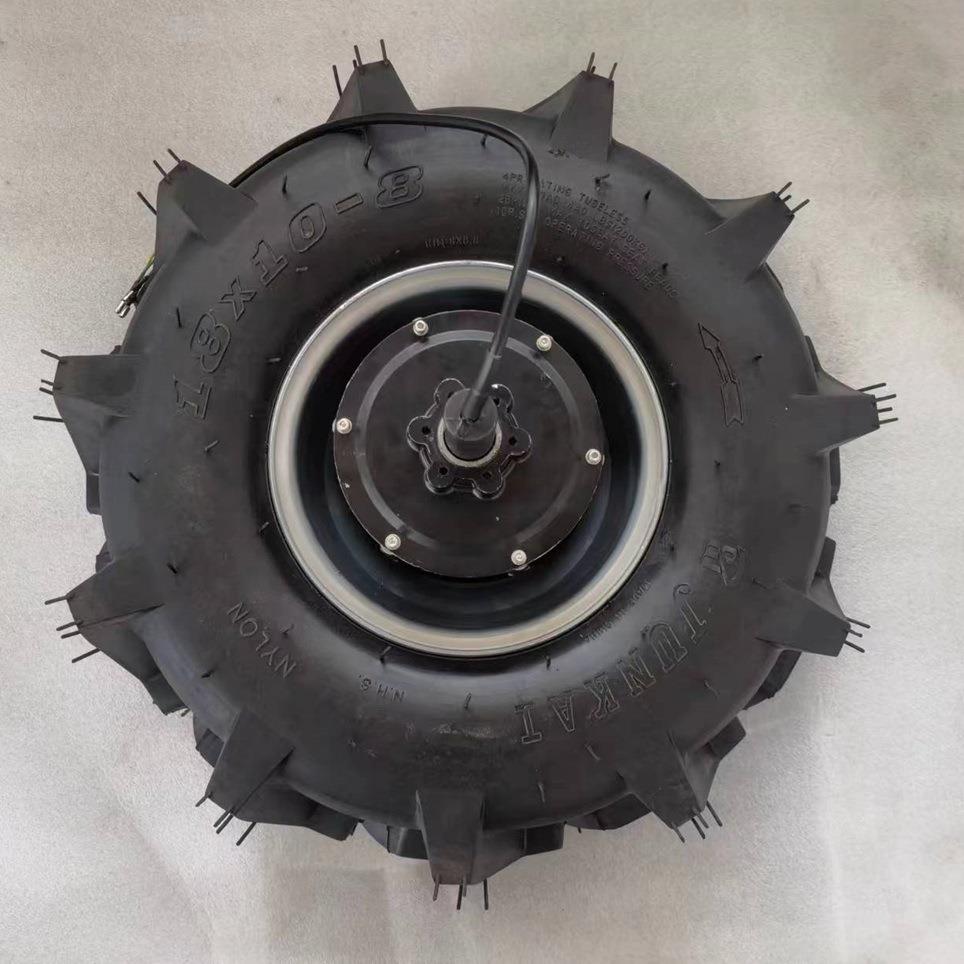 18寸有齿电机 搬运车 农机设备 200牛米 60H磁 可编码器 电磁刹车