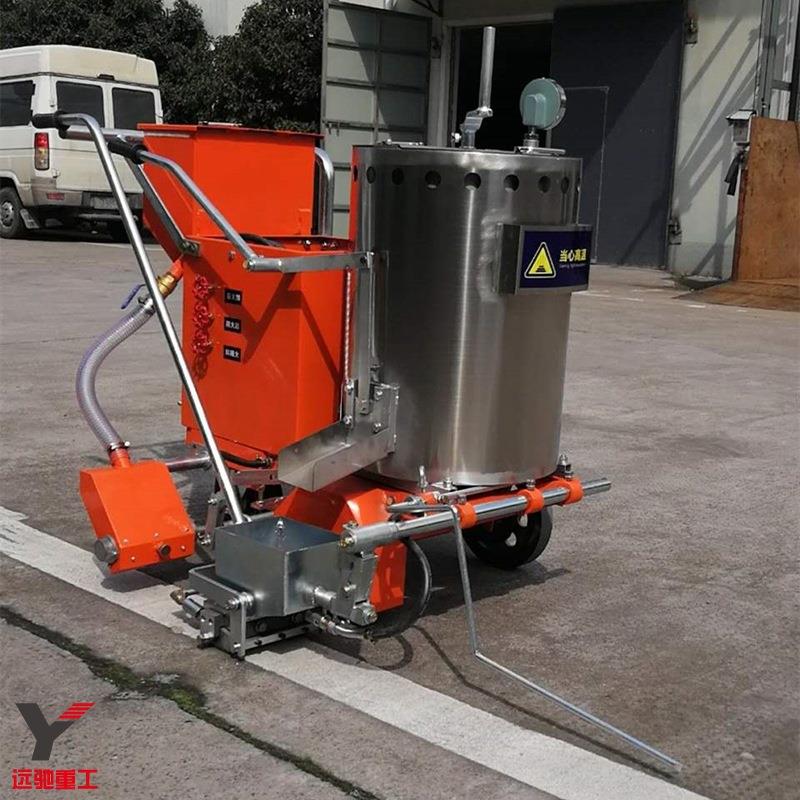 【加热速度快】公路热熔马路道路划线机 加强型热熔划线一体机