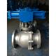 DN15 16C 不锈钢铸钢高压液控液动浮动式 硬密封法兰球阀Q741H