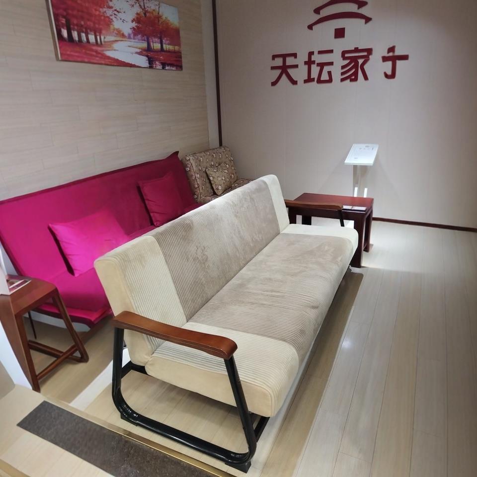 天坛两用可折叠沙发床现代简约客厅多功能布艺沙发小户型家