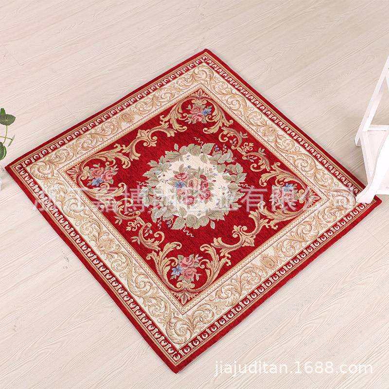 正方形地毯脚垫门垫进门门口家用入户欧式卧室书房电脑椅垫子地垫