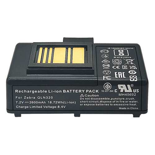 适用Zebra QLN320 QZ500打印机电池P1023901