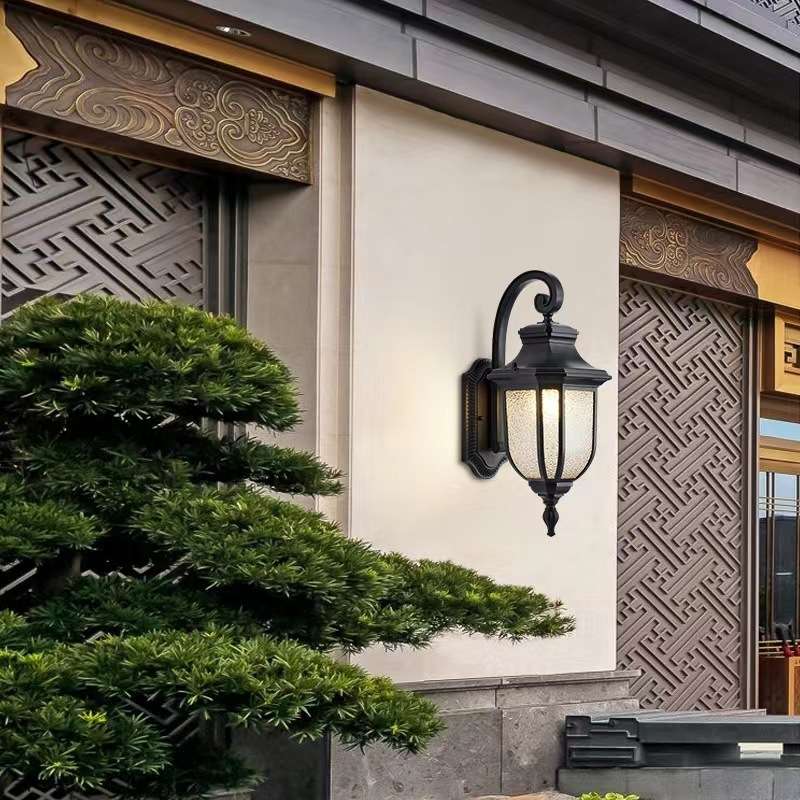 户外防水壁灯简约庭院灯室外过道阳台露台灯外墙LED灯具防水节能