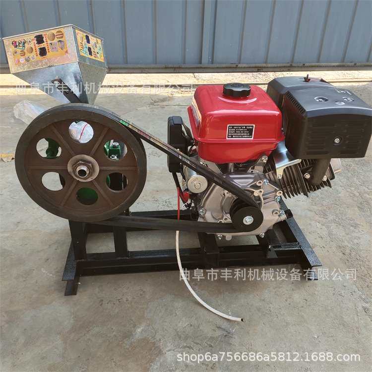 五谷杂粮香酥果膨化机 自动切断爆米花机 十用新款膨化机图片