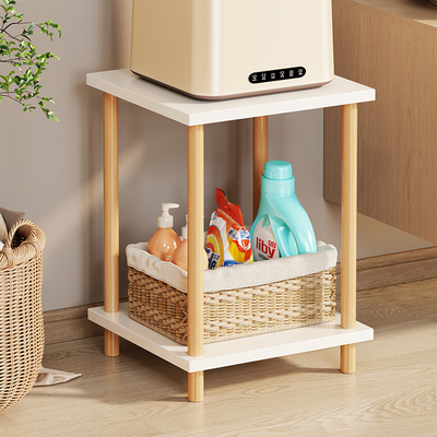 迷你洗衣机置物架卫生间小型烘干机抬高底座浴室落地分层收纳架子