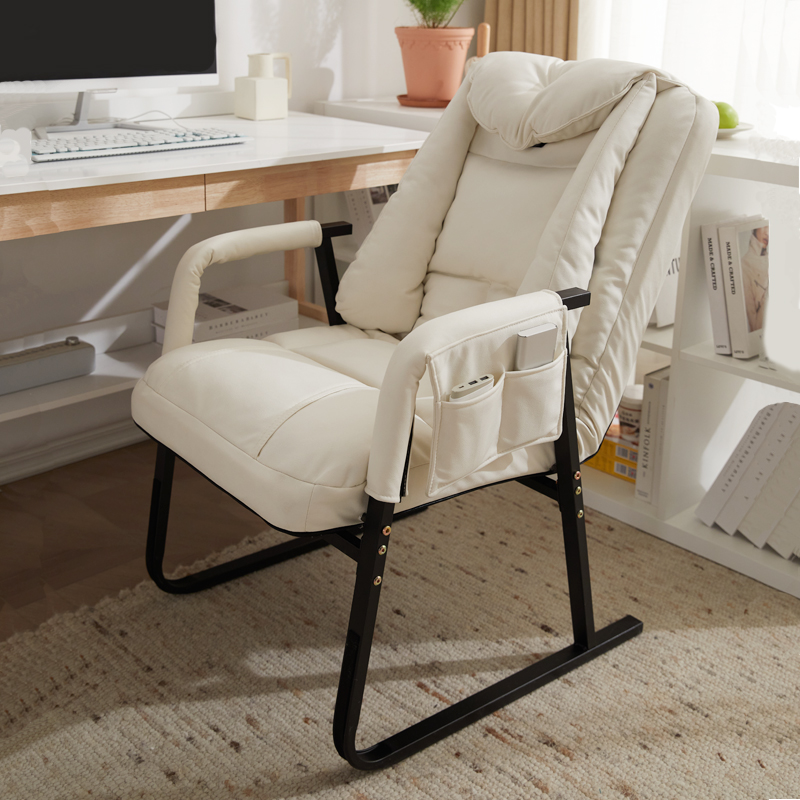 电脑椅家用靠背椅子宿p舍电竞椅懒人办公椅舒服久坐学生座椅单人