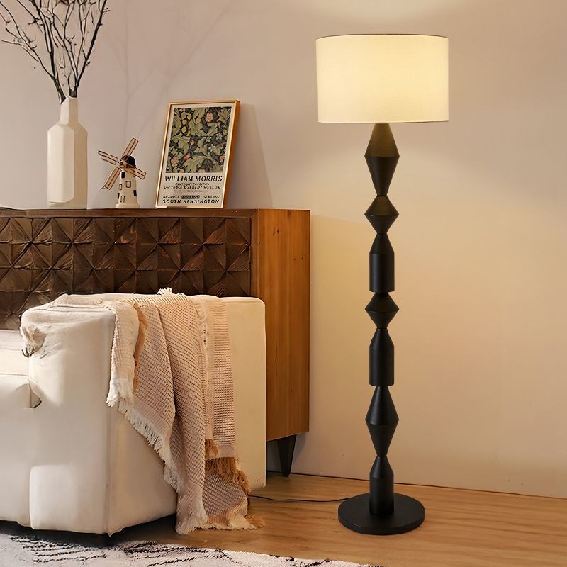侘寂中古客厅落地台灯沙发边高级感创意书房高端主卧室床头立式灯