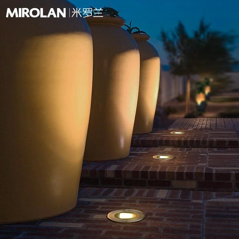 踢脚灯户外埋地灯防水嵌入式地灯景观地埋灯庭院地面灯室外地板灯