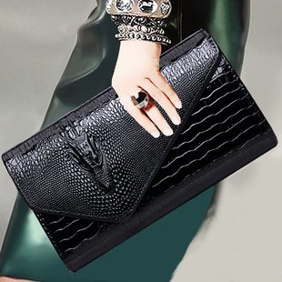 潮时尚 个性 夹包百搭气质手包宴会小包链条包 韩版 手拿包女2021新款