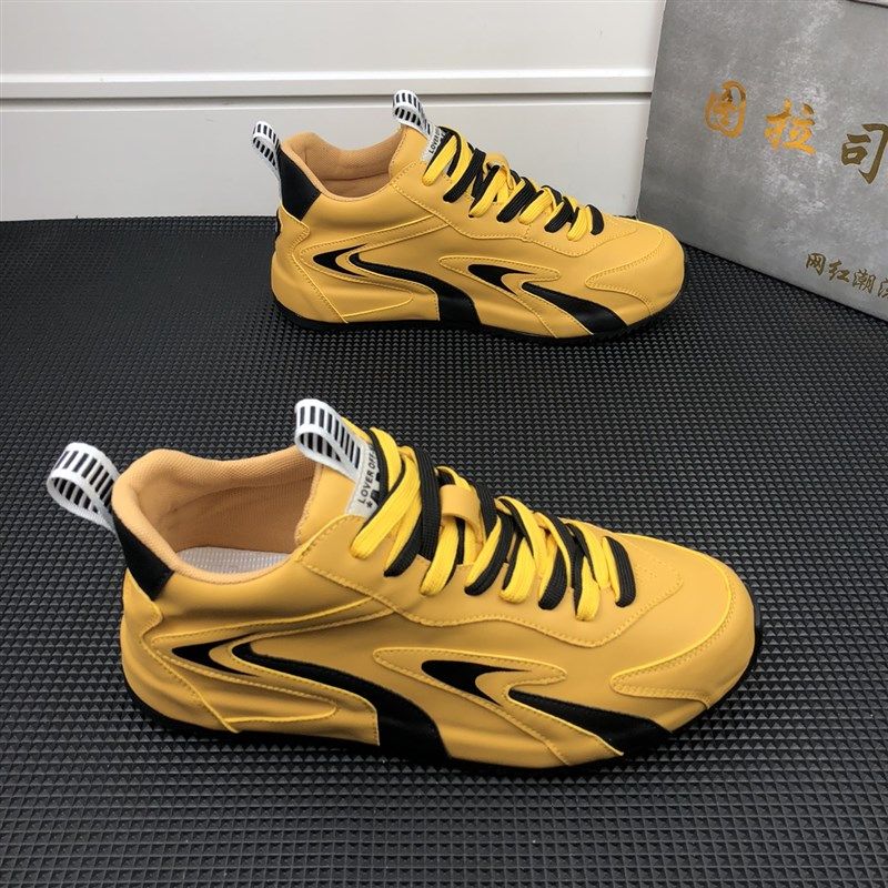 秋季新款时尚运动休闲鞋韩版百搭厚底增高包底老爹鞋网红潮流男鞋,流行男鞋,高帮鞋,淘宝优惠券,粉丝福利购,淘宝优惠卷