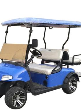EZGO款四新能源4人座电动高尔夫球车适用于高尔夫球场