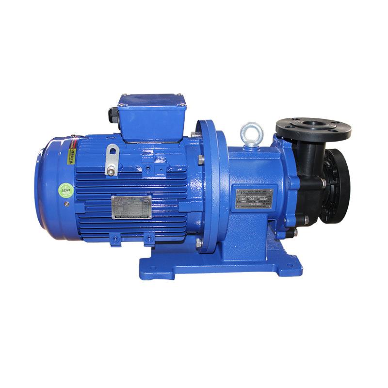 大流量卧式磁力循环泵5.5KW耐酸碱塑料磁力泵电镀提升化工泵