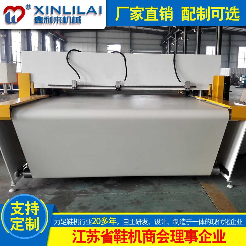 盐城CAD排版整板皮带裁断机发泡片3D墙砖脚垫裁切机