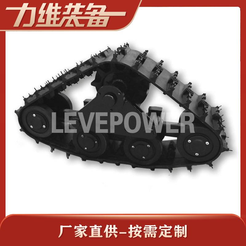 现货供应HJD-180橡胶履带总成拖拉机履带总成轻型橡胶工程履带