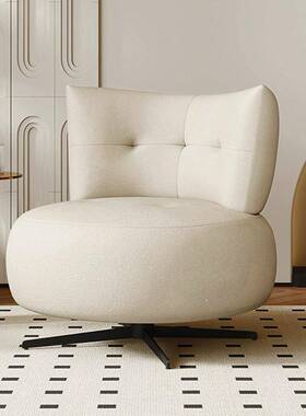 现代约设计可转休闲椅酒店大堂休闲区ZUB旋扶简手椅口音椅单发人