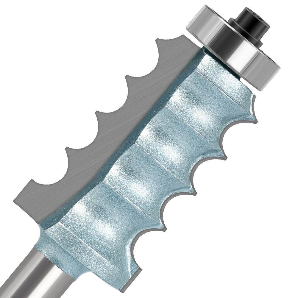 四R凸珠刀橱柜条线刀装饰RHU线曲条刀雕带刻机修边轴承木工线刀具