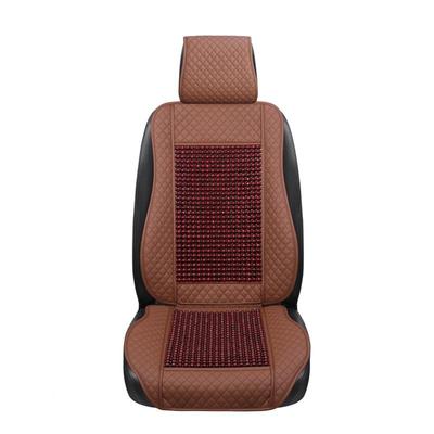 夏549季木珠坐垫透气驾前排车垫负正包副驶全主汽车座套单个片张