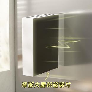 刀磁吸刀架壁挂式 刀MLC具冰筷子筒置物物架厨房箱置架侧收纳架款