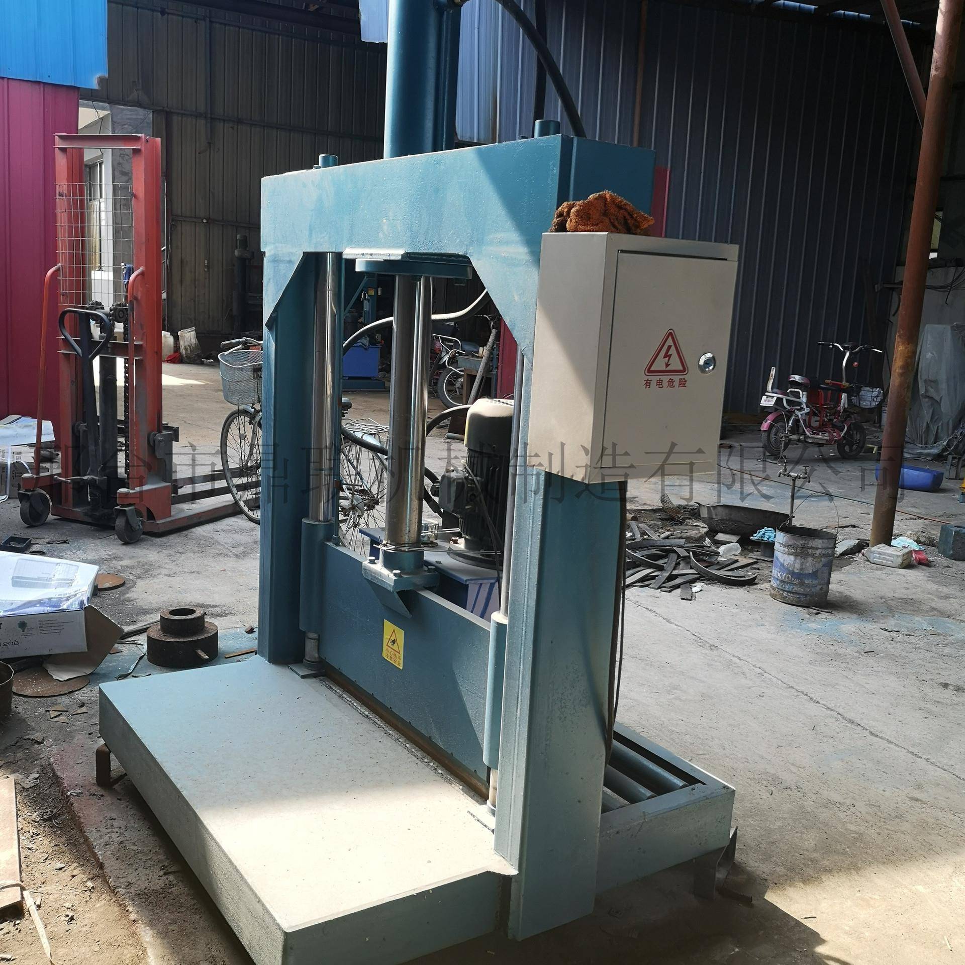 机料塑料660立式液压剪头块切机切橡胶液压铡刀液压胶机