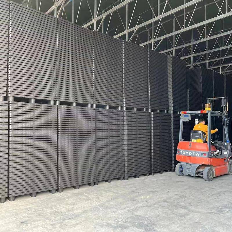 黑色塑料盘叉卡板托车盘仓储物流GGO一次出托货垫仓性板栈板托盘