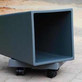 仿水泥塑料ILG大口径花盆北客厅落幸地天堂鸟绿散植尾葵发财树欧