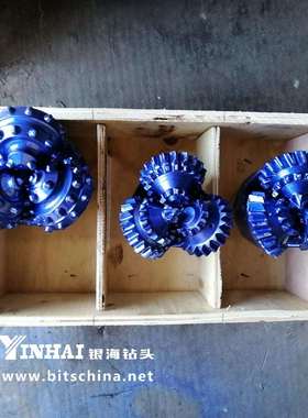 银海钻头厂家供应 130.2mm镶齿三牙轮钻头