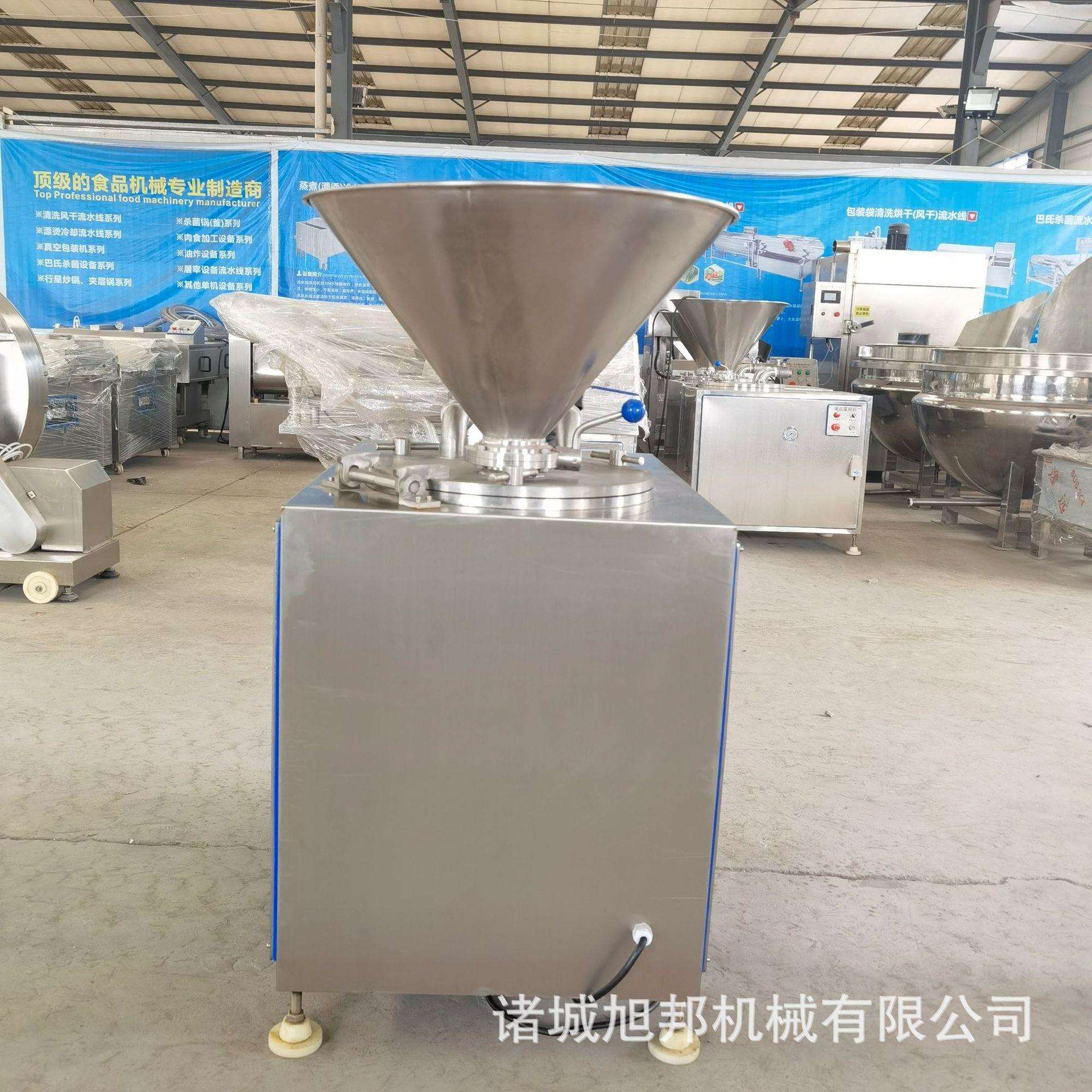 糯米肠灌肠机 香肠肉制品双管加工设备t颗粒肠多功能高速灌肠设备