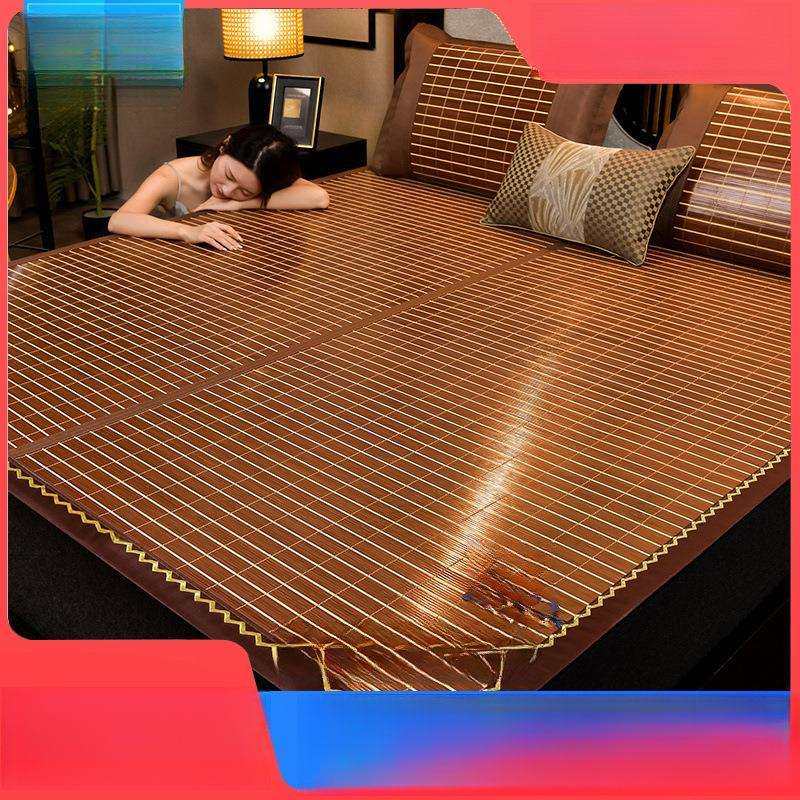 夏季家用可折叠1.8米1.5米1.2m席子学生单人宿舍