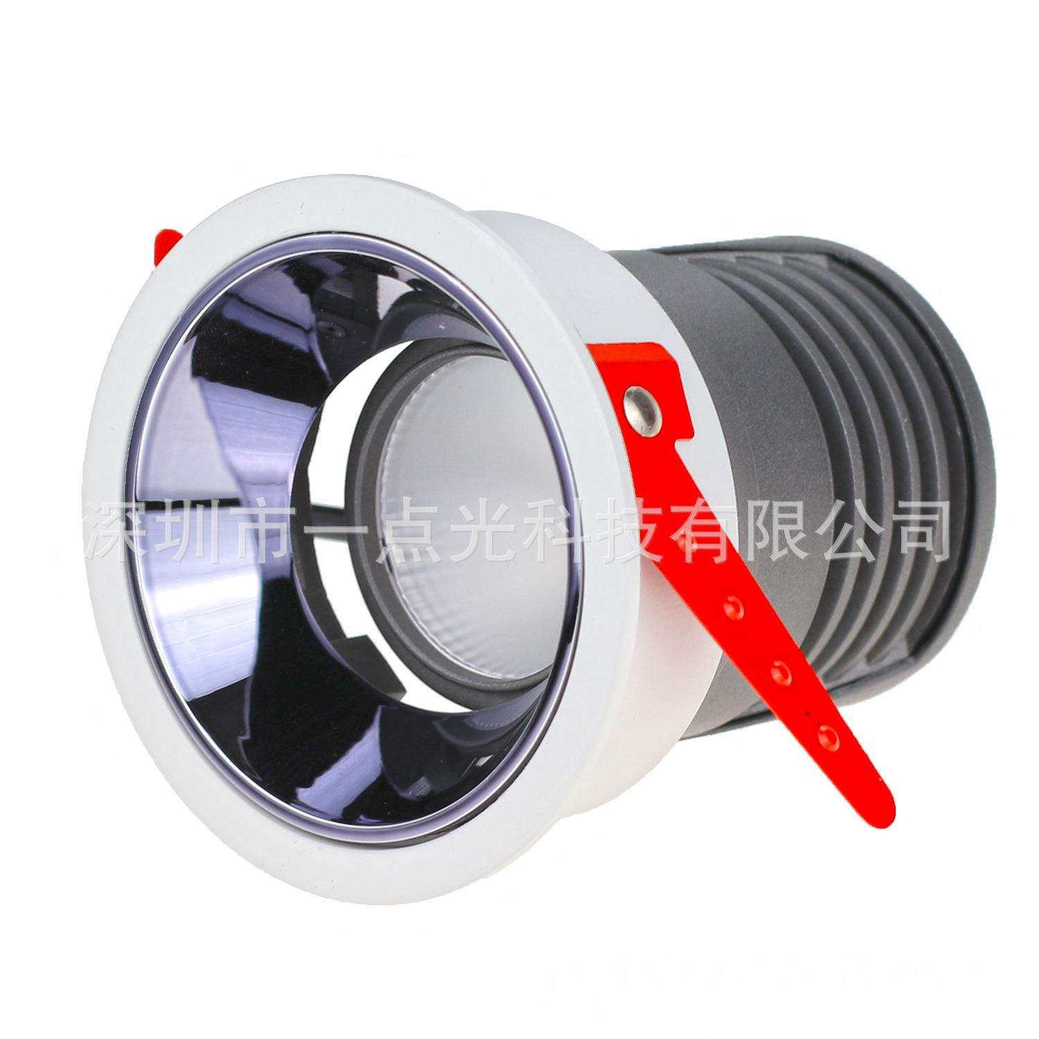 led天花灯嵌入式6瓦10瓦12瓦110v可调光走廊服装店电视墙背景灯