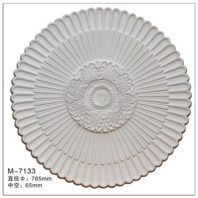 聚氨酯PU线条非石膏GRG线条PU灯盘装饰天花吊顶线条弧线软线条